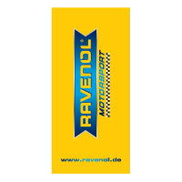 RAVENOL դեղին դրոշ 150x360 սմ